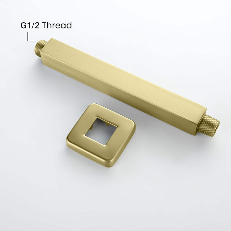 Brushed Nickel Ceiling Mounted Shower Arm