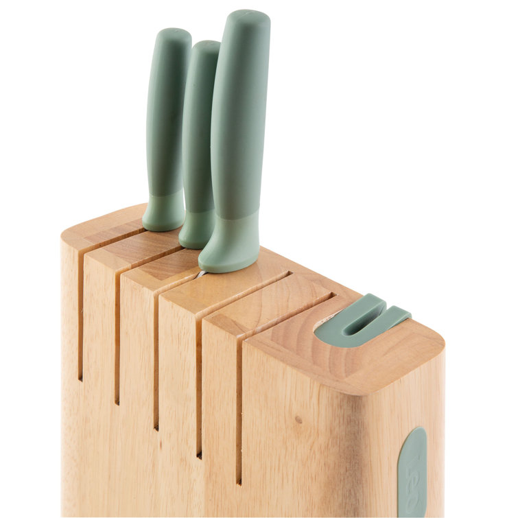 BergHOFF Forest Stainless Steel 6Pc Knife Block Set