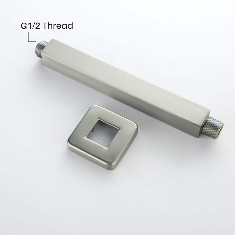 Brushed Nickel Ceiling Mounted Shower Arm