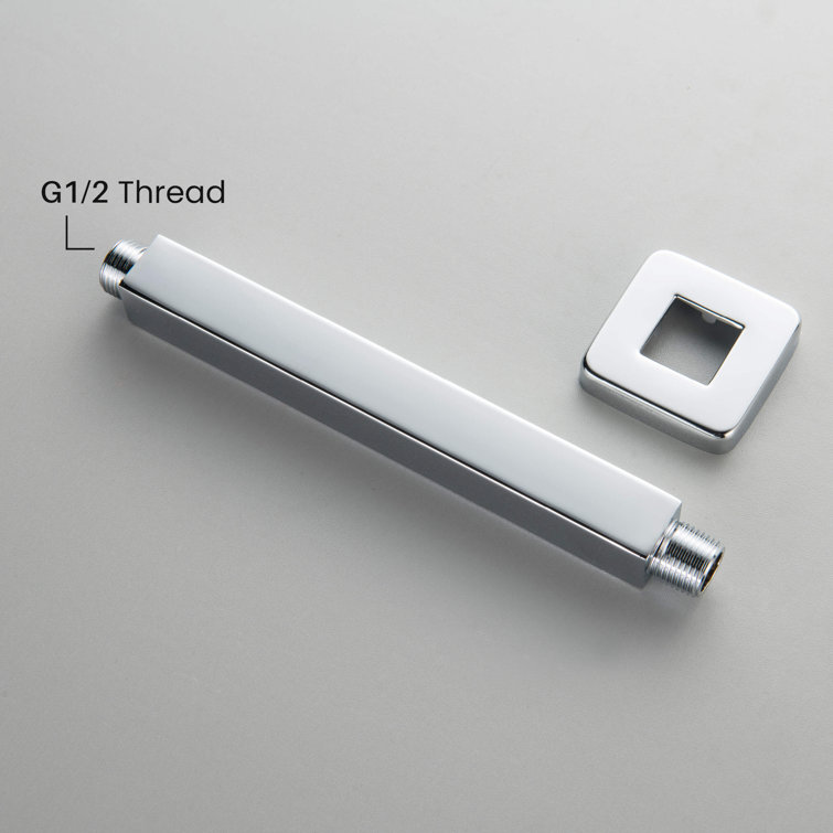 Chrome 8" Ceiling Mounted Shower Arm