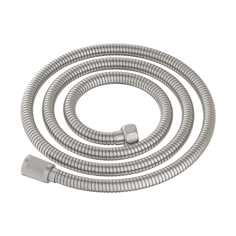 59-Inch Brushed Nickel Metal Shower Hose