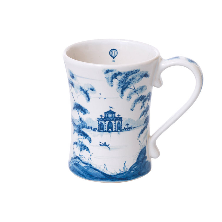 Delft Blue and White Ceramic 16-Piece Dinnerware Set