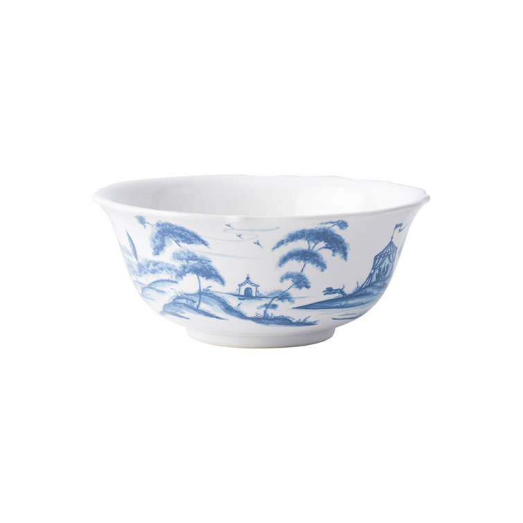 Delft Blue and White Ceramic 16-Piece Dinnerware Set