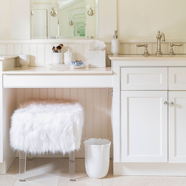 Whitewash Ceramic Freestanding Soap Dispenser