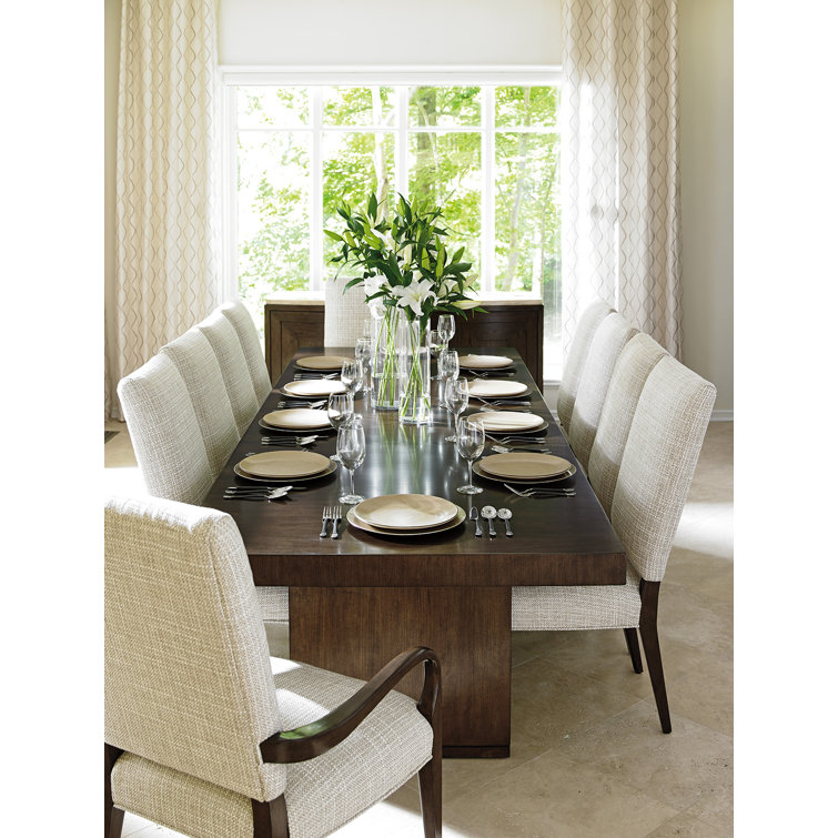 Gray Transitional Wood Upholstered Arm Chair