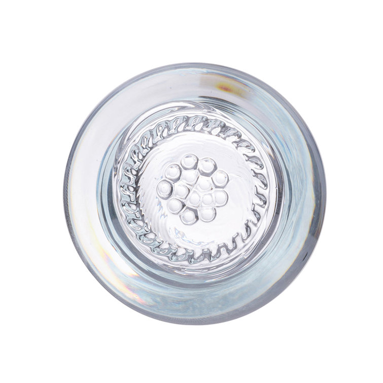 Portuguese Mouth-Blown Glass Elegance Cake Dome