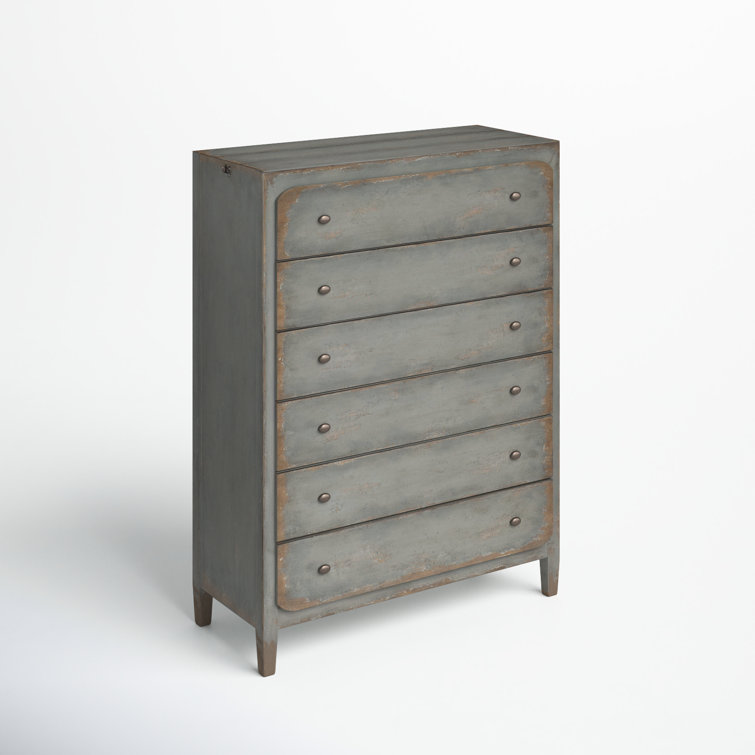 Blatchford Rustic 6-Drawer Heirloom Tall Dresser