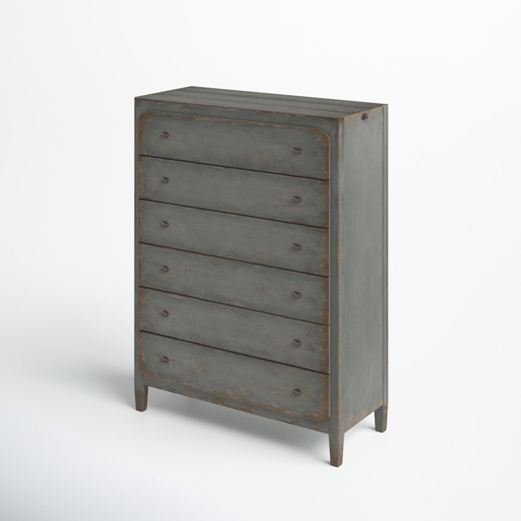 Blatchford Rustic 6-Drawer Heirloom Tall Dresser