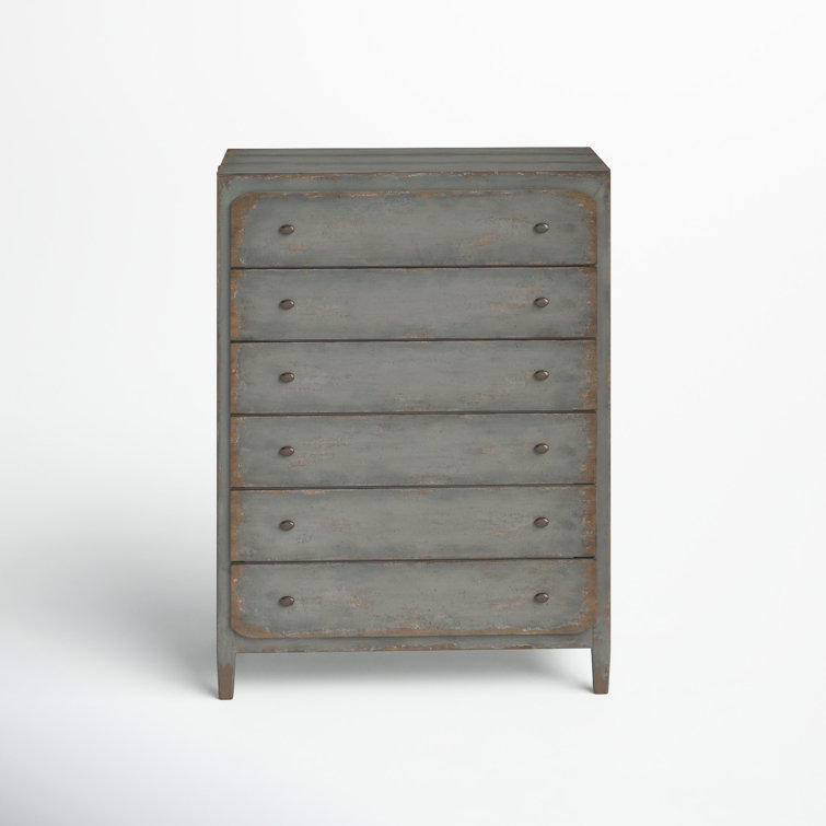 Blatchford Rustic 6-Drawer Heirloom Tall Dresser