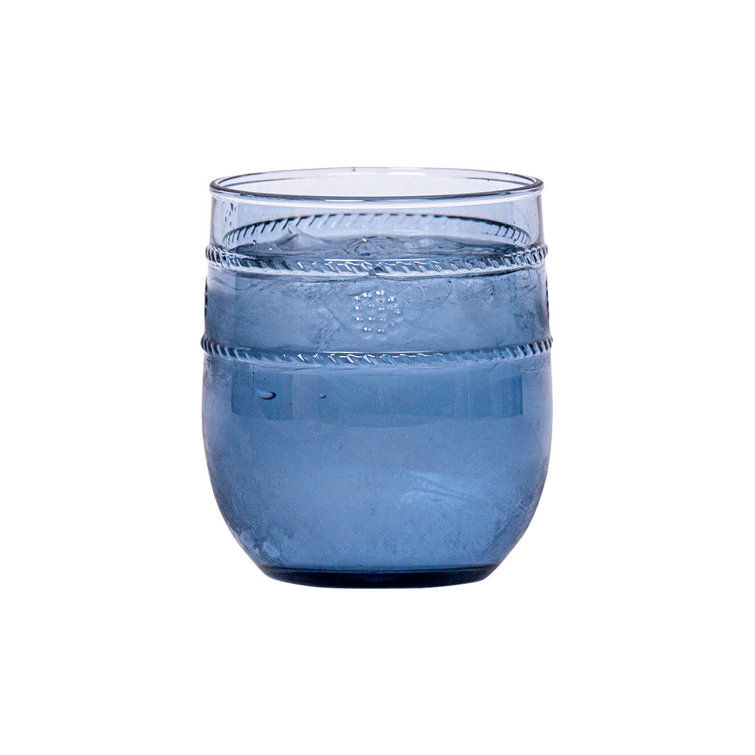 Isabella Blue Acrylic Embossed 12 oz Tumbler