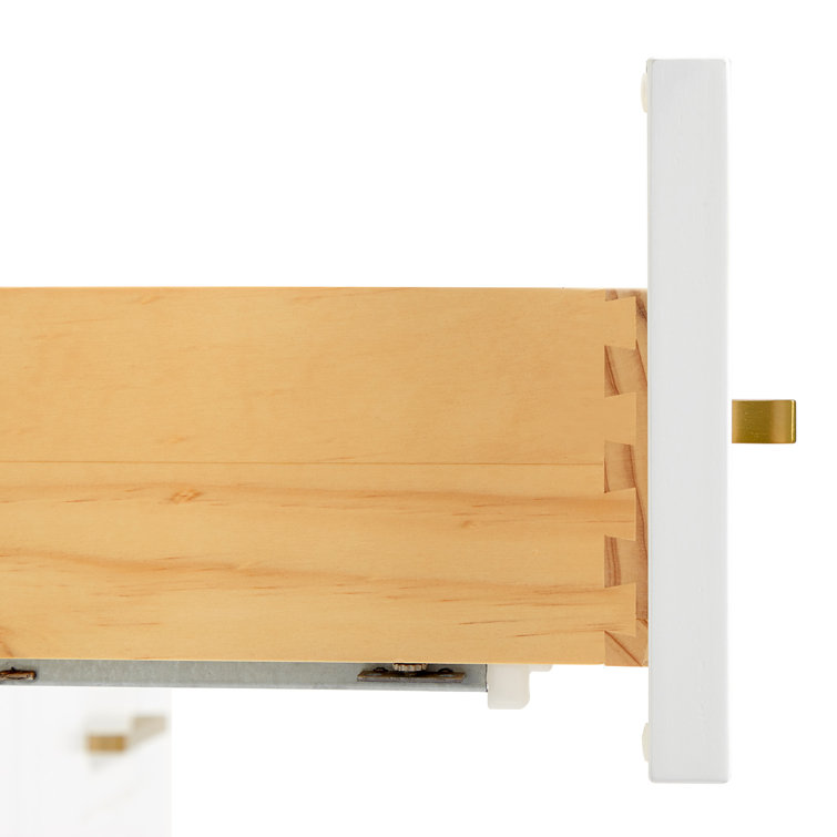 White Freestanding Single Bathroom Vanity with Carrara Quartz Top