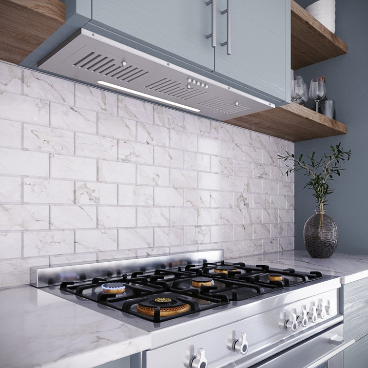 Streamline 36-Inch Stainless Steel Convertible Insert Range Hood