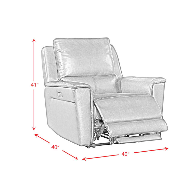 Wylde Dark Brown 3-Piece Leather Reclining Sofa, Loveseat, and Recliner Set