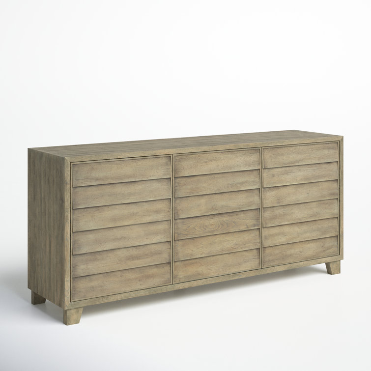 Malibu Wave-Inspired Coastal Cool Buffet with Shutter Facade