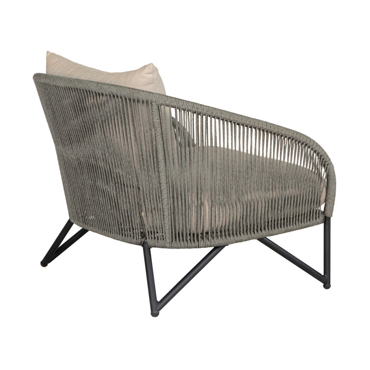 Deena Outdoor Lounge Chair with Cushion