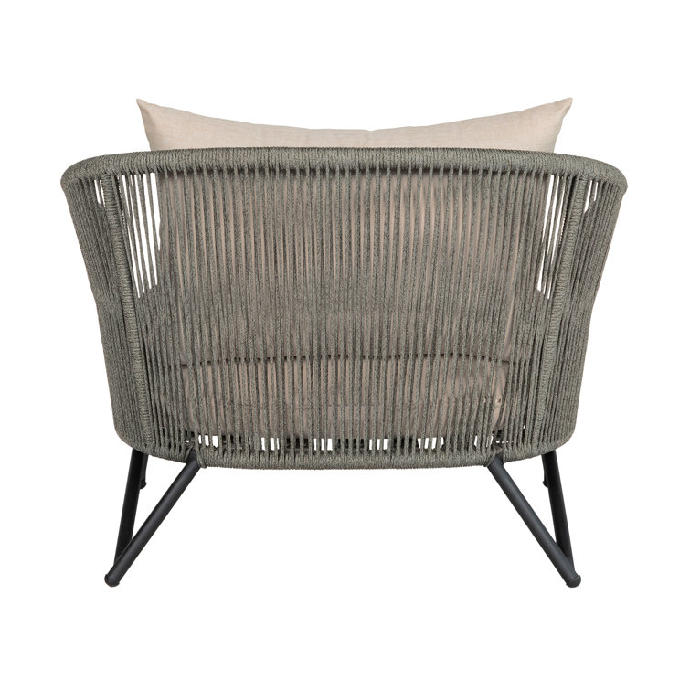 Deena Outdoor Lounge Chair with Cushion