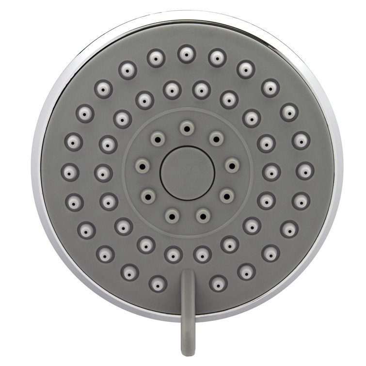 Chrome Handheld Wall Mounted Shower Head with 3 Spray Settings