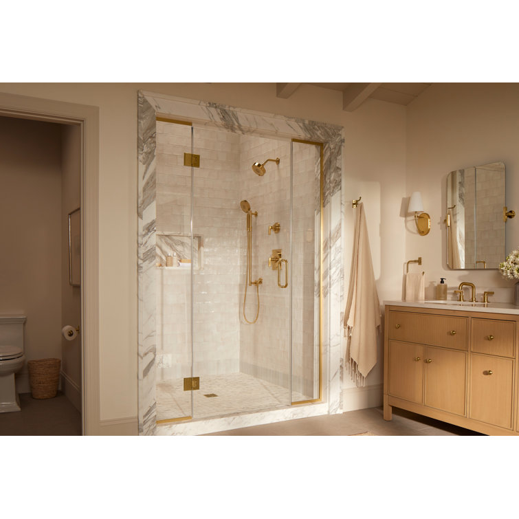 Vibrant Brushed Moderne Brass Wall Mounted Toilet Paper Holder