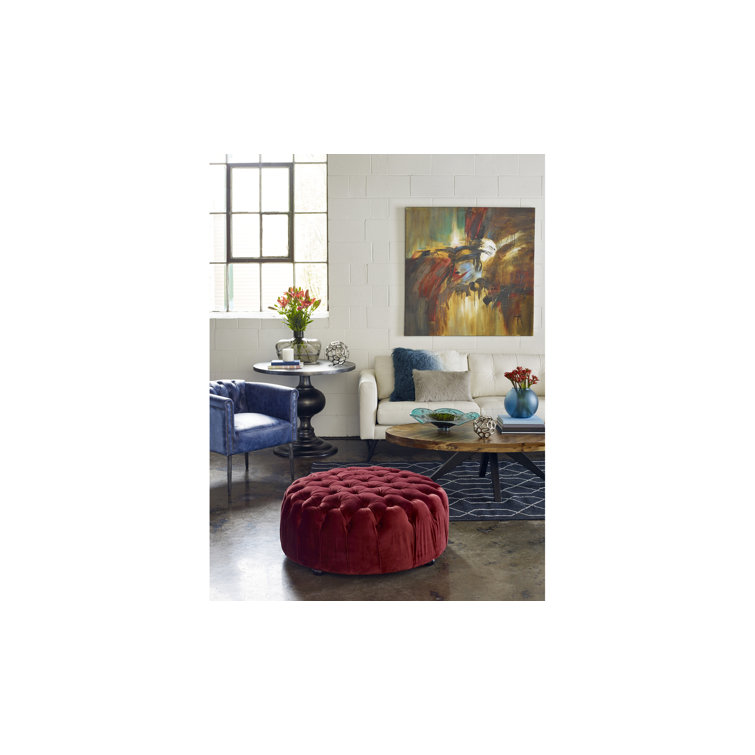 Transitional Rustic Black-Brown Oval Coffee Table with Storage
