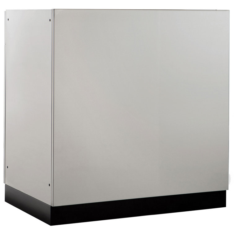 Stainless Steel 32-Inch Outdoor Bar Cabinet with Drawer