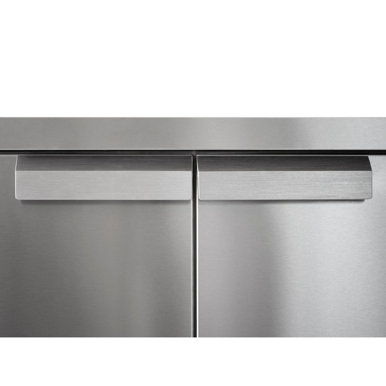 Stainless Steel Shaker Style Outdoor Kitchen Base Cabinet