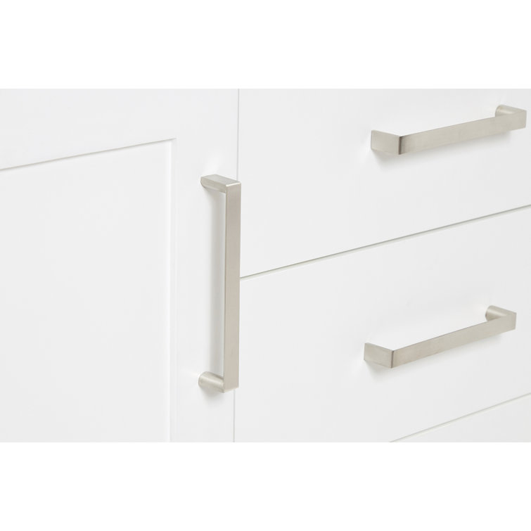 Magnolia 48" White Hardwood Freestanding Bathroom Vanity with Quartz Top