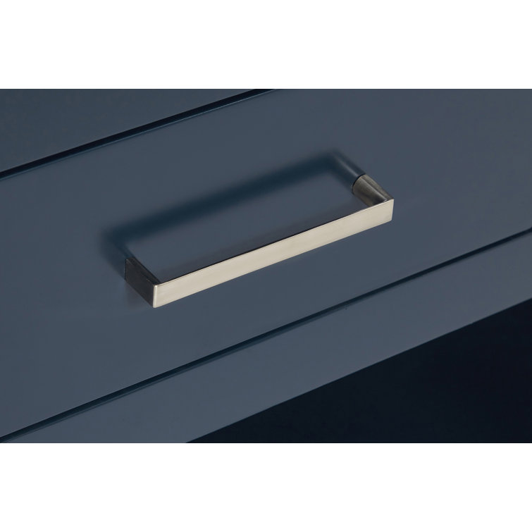 Midnight Blue 60" Single Sink Vanity with Quartz Top