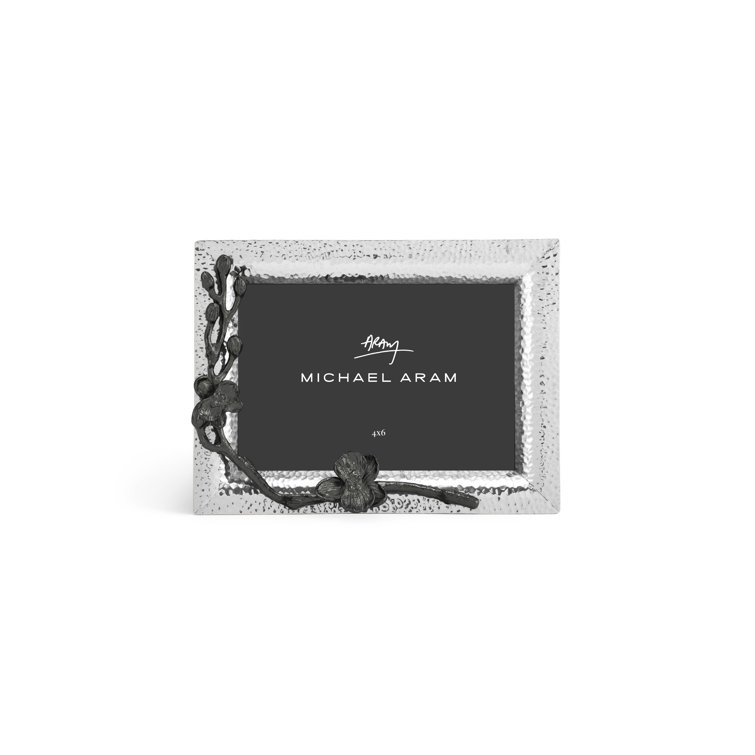 Black Nickelplate 4x6 Tabletop Floating Frame