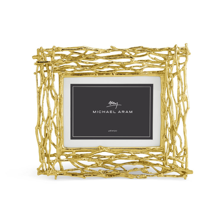Gold Stainless Steel Twig Tabletop Frame