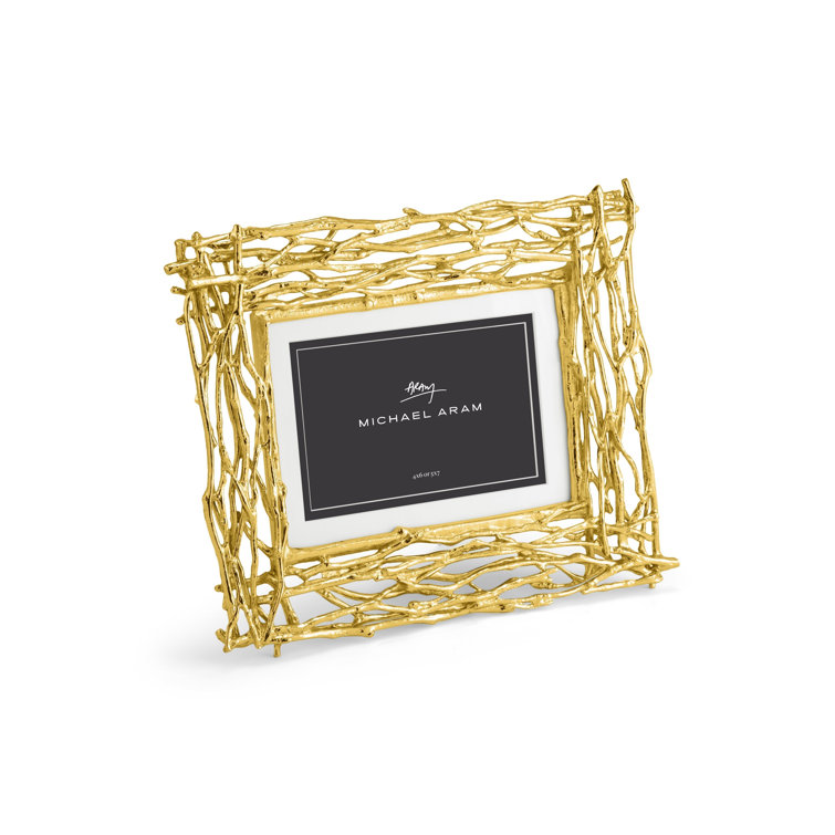 Gold Stainless Steel Twig Tabletop Frame
