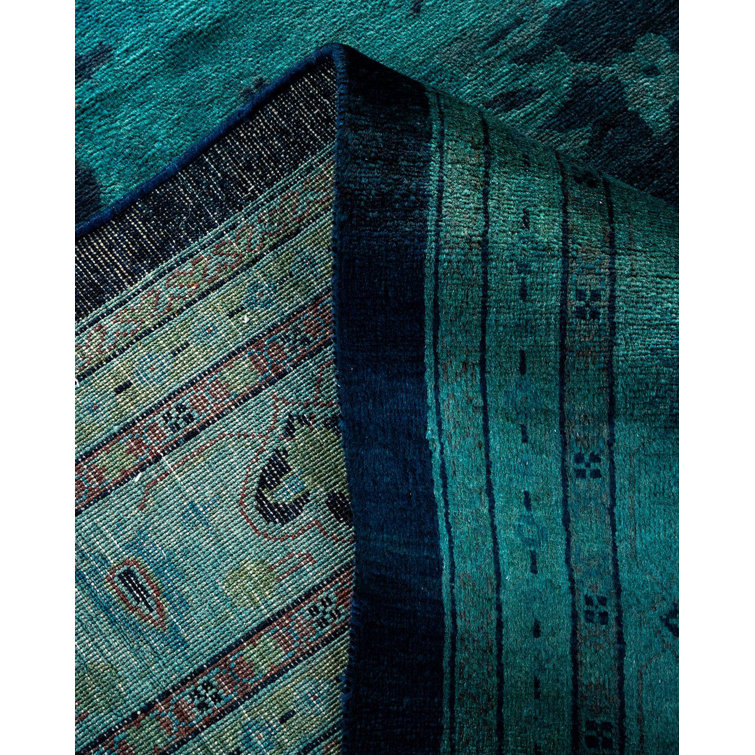 Zaheer Hand-Knotted Gray Wool 12' x 15' Area Rug