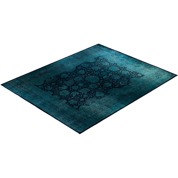 Zaheer Hand-Knotted Gray Wool 12' x 15' Area Rug