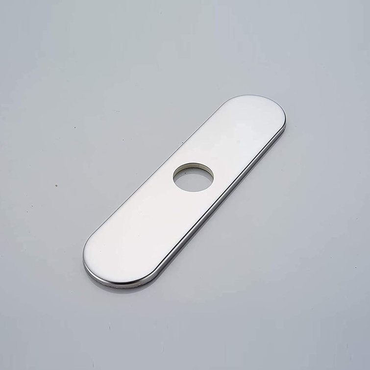 Greenspring Chrome Sink Hole Cover Escutcheon Round 10" Bathroom Or Kitchen Sink Faucet