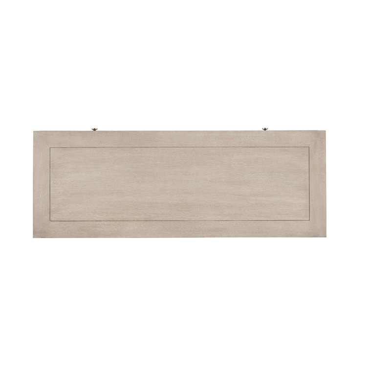 Beige Transitional 3-Drawer Dresser with Sinuous Design