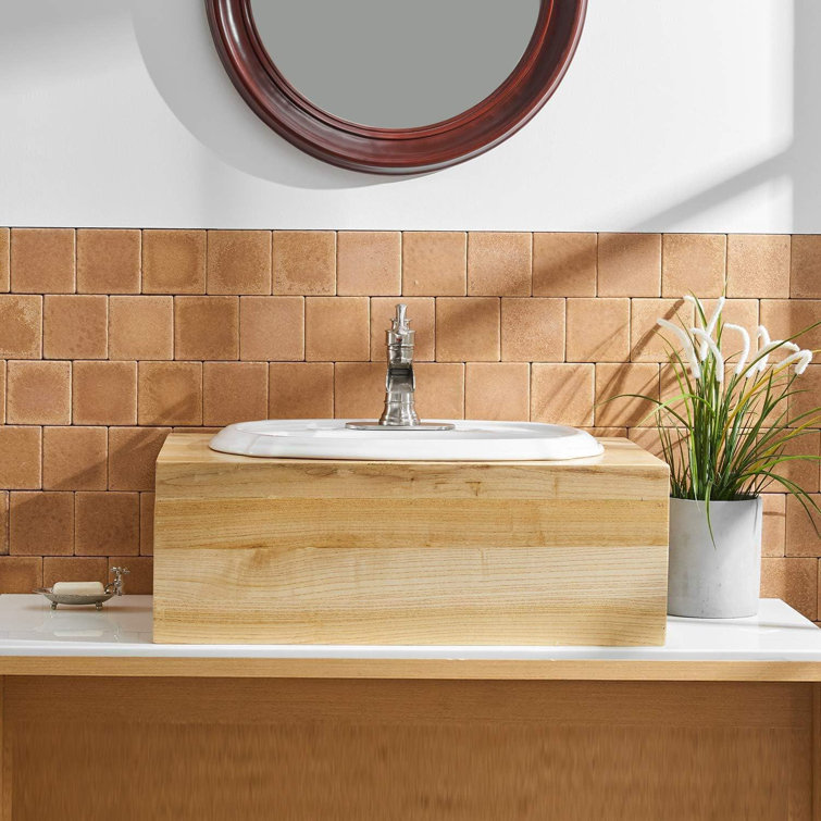 Brushed Nickel Single-Handle Bathroom Faucet with Drain Assembly
