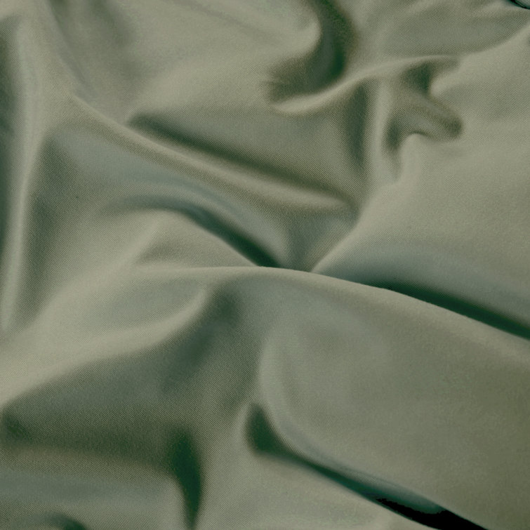 Twin Ivory Sage Reversible Down Microfiber Comforter