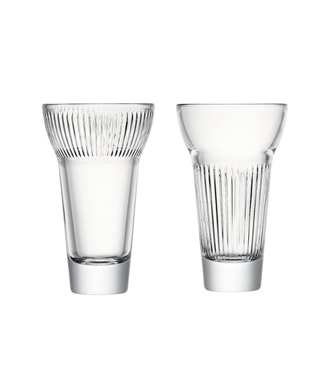 Calanques 7.74oz Clear Glass Hurricane Cocktail Set