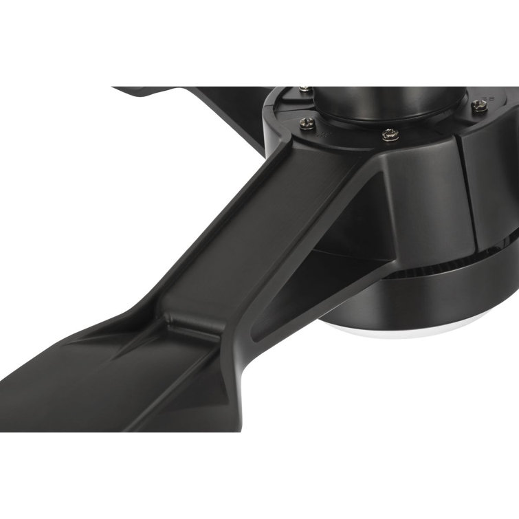 Belen 60'' Matte Black Ceiling Fan with LED Light