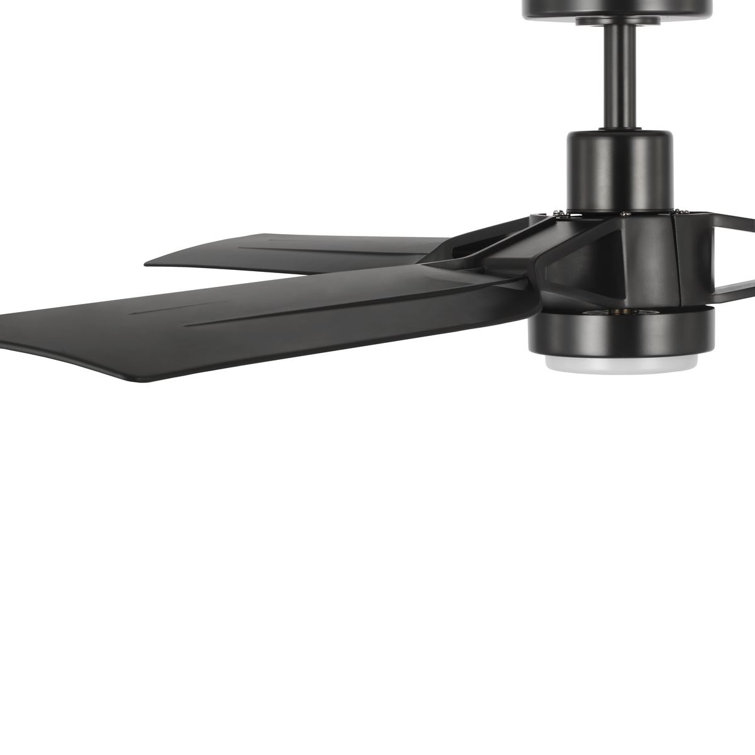 Belen 60'' Matte Black Ceiling Fan with LED Light