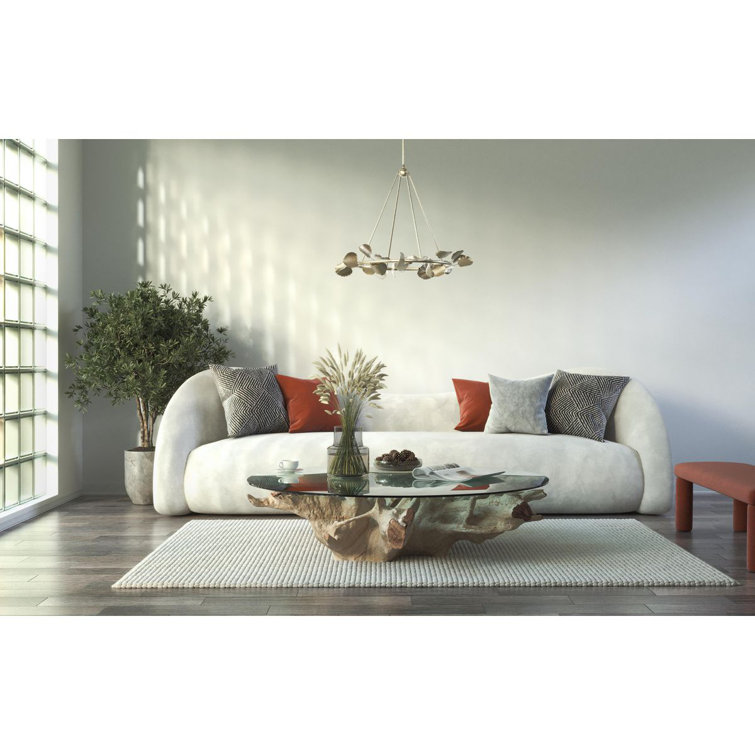 Laurel Gilded Silver 6-Light Empire Chandelier