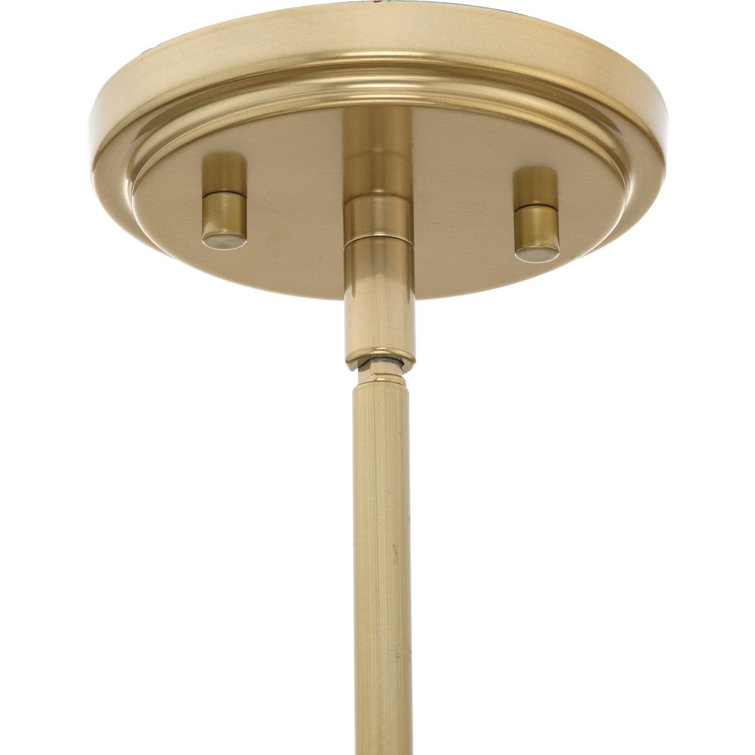 Pinellas Soft Gold 8-Light Chandelier with Opal Glass Shades