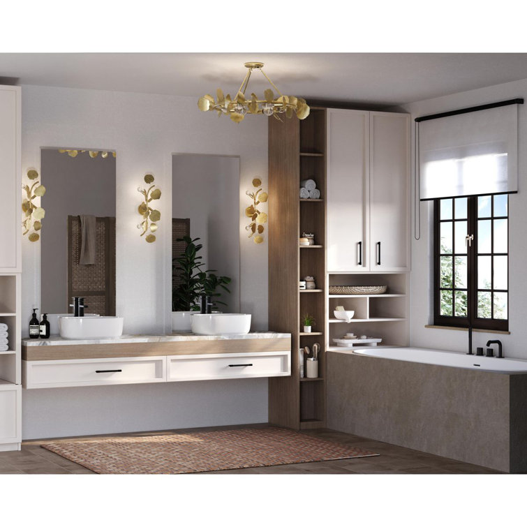 Laurel Gilded Silver 6-Light Indoor Flush Mount Chandelier
