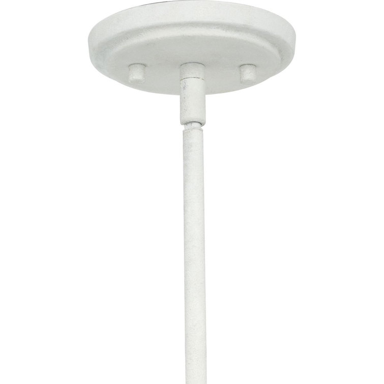 Pinellas 30" White Plaster Candle Style Chandelier