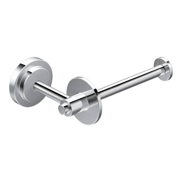 Chrome Modern Wall Mounted Single Post Toilet Paper Holder