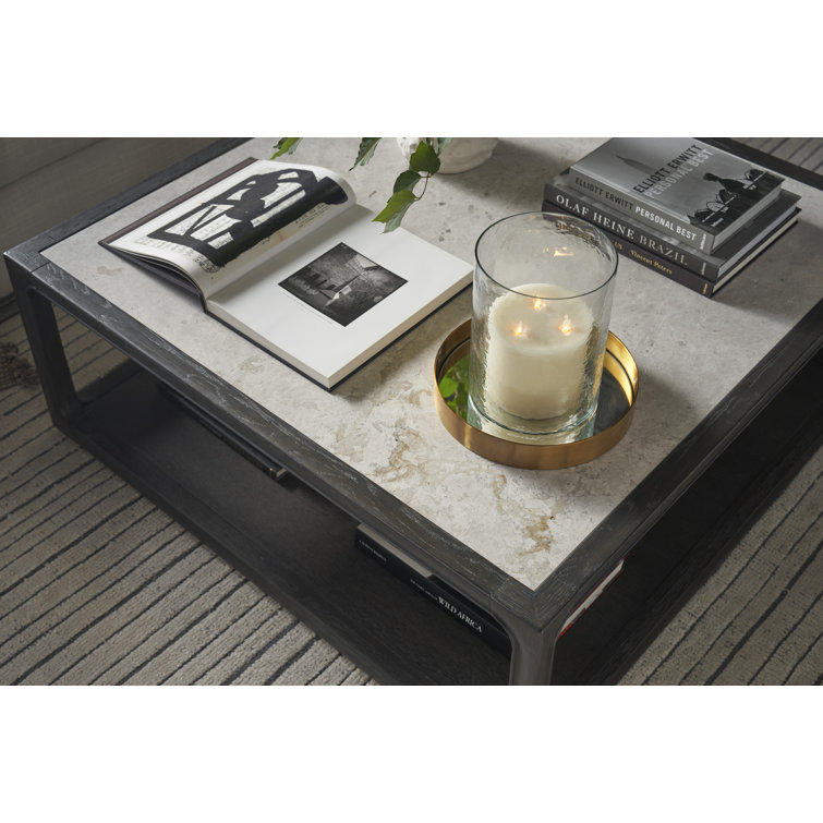Ravenwood Stone Top Square Coffee Table