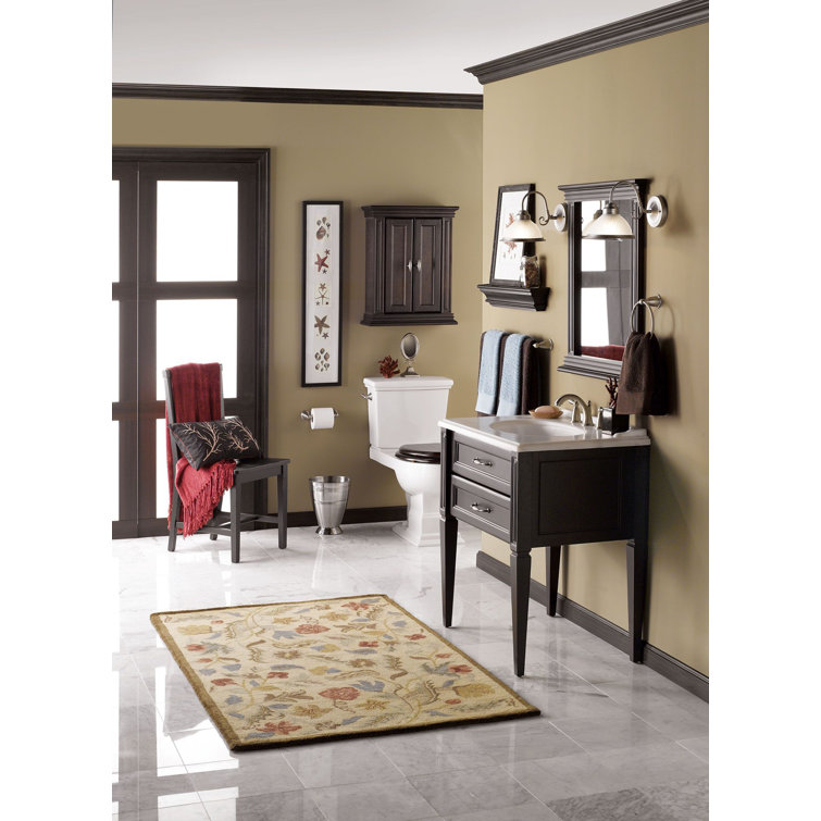 Brushed Nickel Modern Double Wall Mounted Robe Hook
