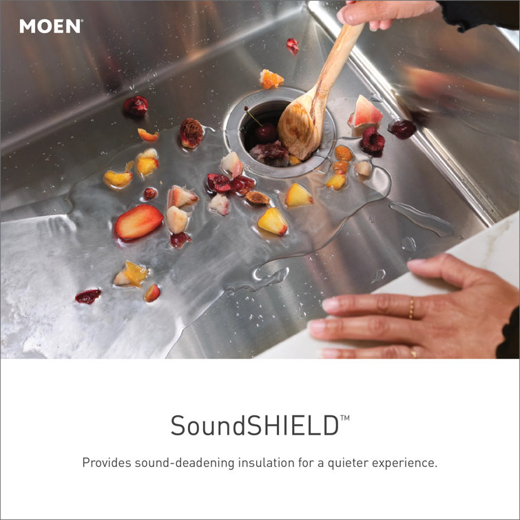 Moen 30" Stainless Steel Farmhouse Apron Front Single Bowl Sink