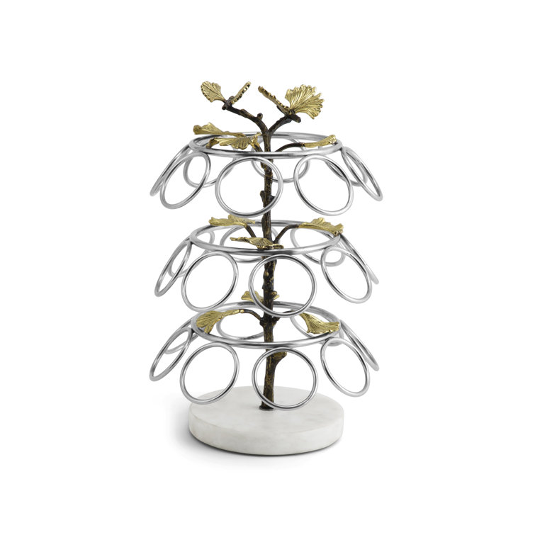 Butterfly Ginkgo Stainless Steel & Brass K-Cup Carousel