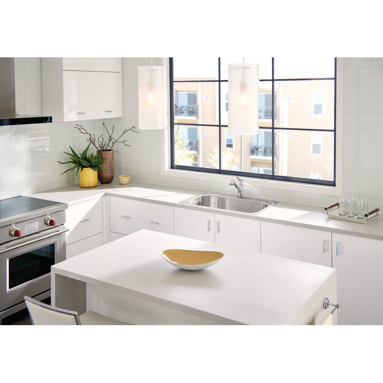 Chrome Modern Pull-Out Spray Kitchen Faucet with Single Handle