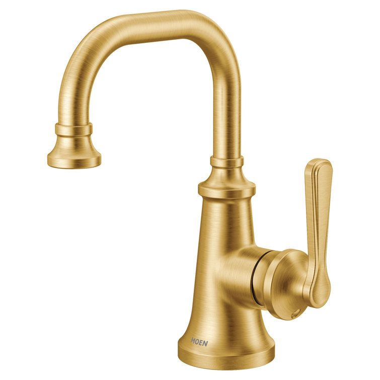 Classic Elegance 9" Black Single Hole Metal Bathroom Faucet